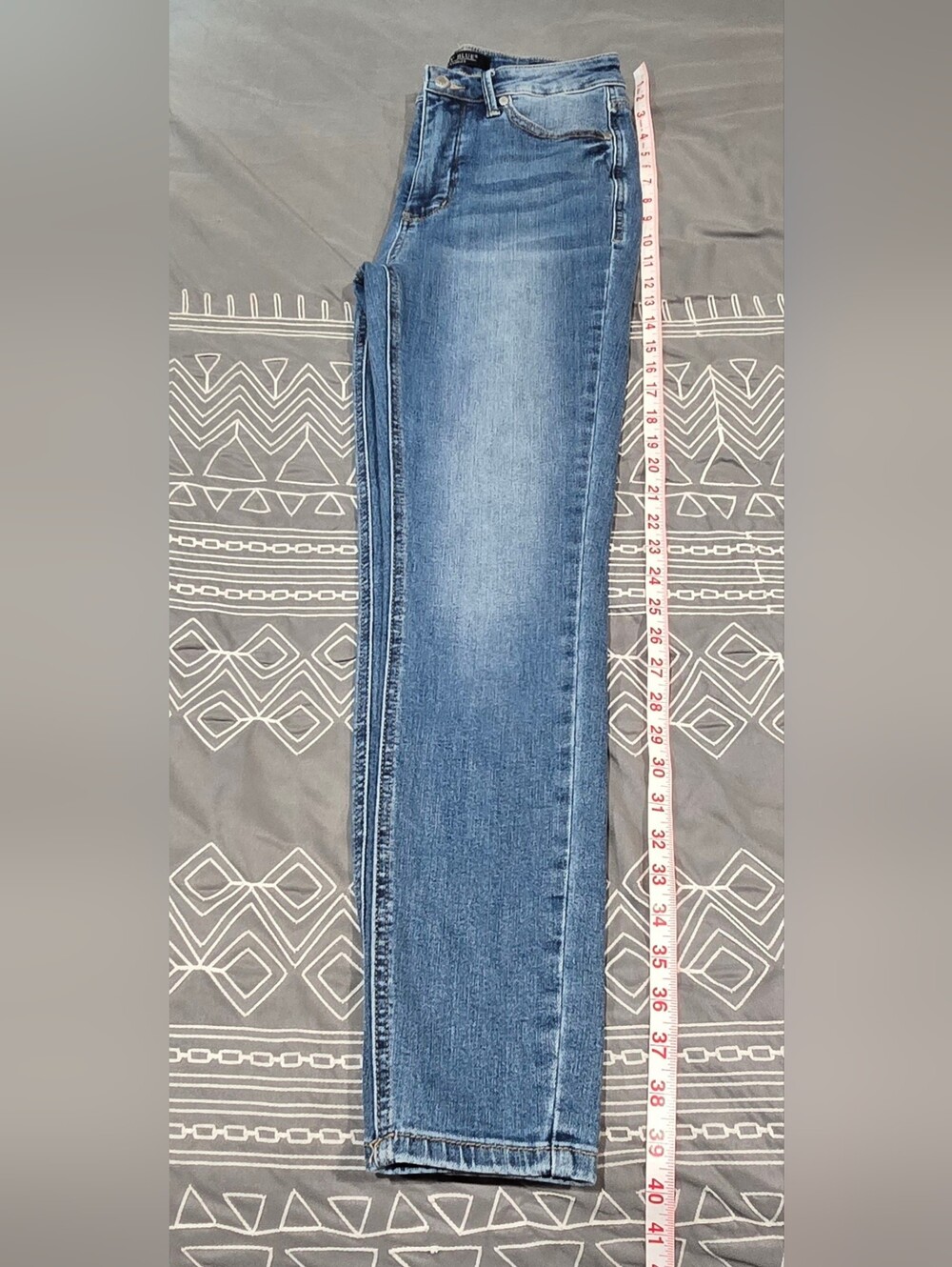 Judy Blue High Waisted Tummy Control Skinny Jeans Size 7/28 - Picture 2 of 7